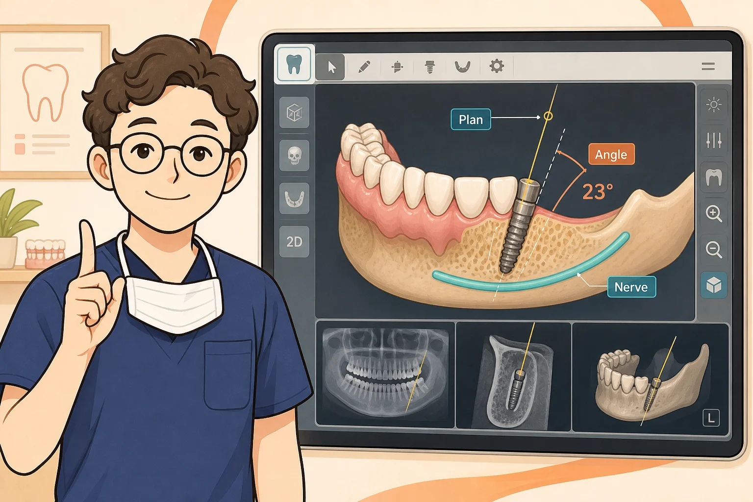 네비게이션 임플란트 — 가이드를 원내에서 만드는 3가지 이유 | 파주 서울이고운치과